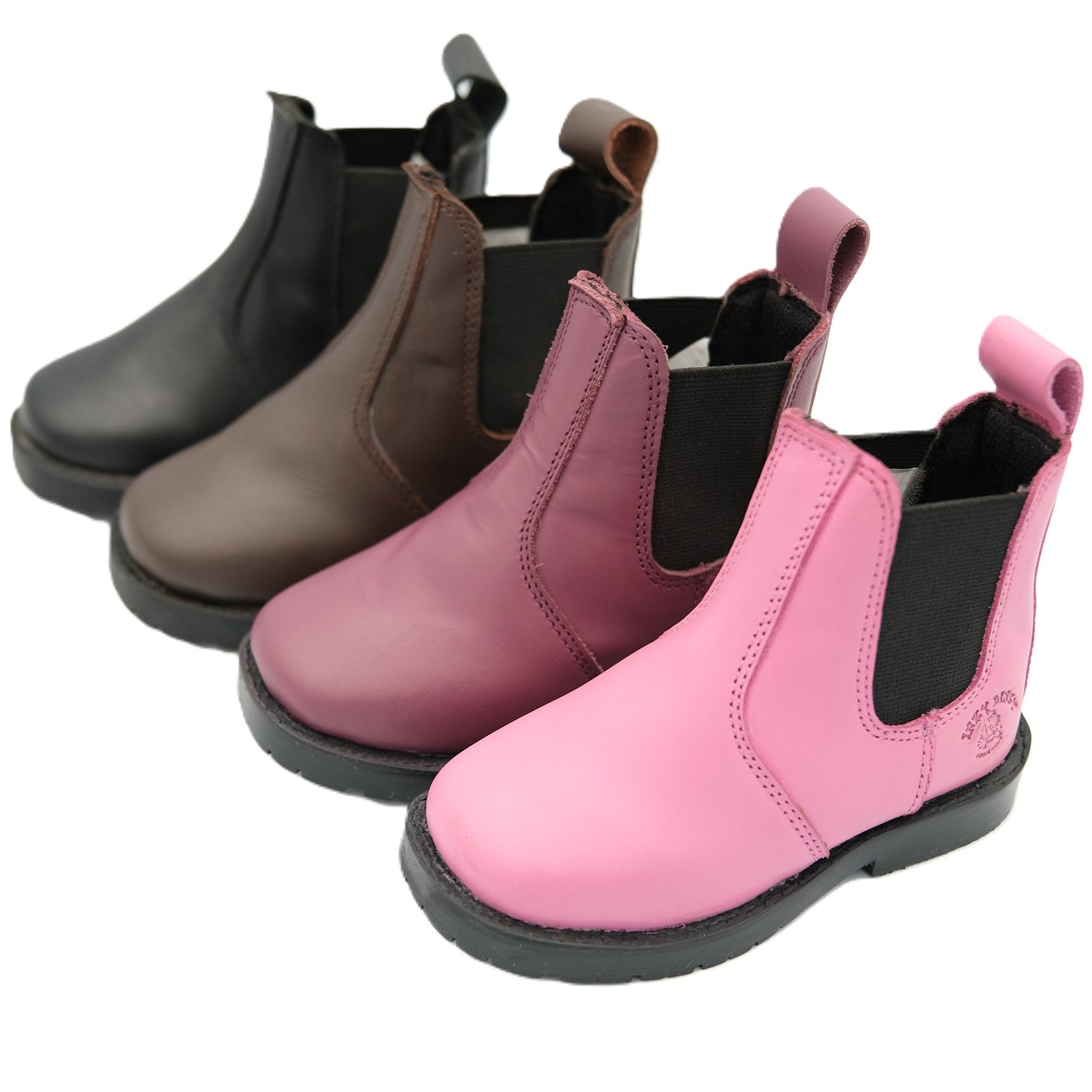 Inky Dinky prawdziwe skórzane buty do jazdy Jodhpur
